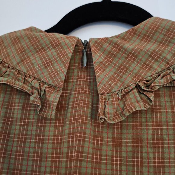 Batsheva Lucy Gingham Tiered Mini Dress - Picture 7 of 10